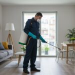 مكافحة الحشرات في فيلا