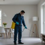 مكافحة الحشرات في شقة